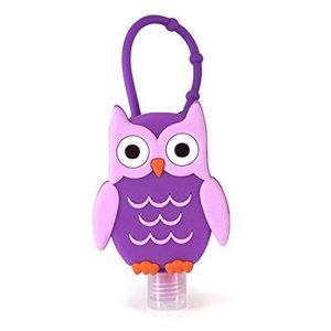 Lot of 3 Personal Care Purple Owl Bacpac Hootin' Pomegranate Hand Sanitizer